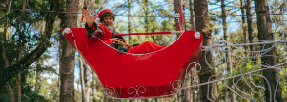 O que é a experiência do Natal no Parque Oschin